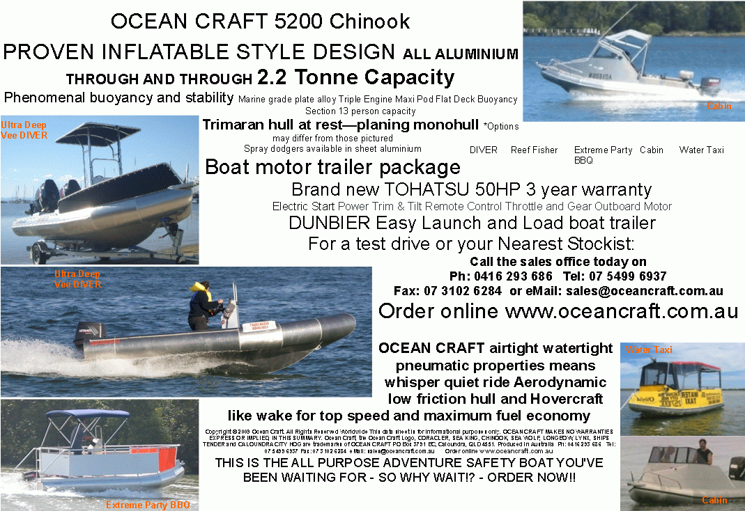 OCEAN CRAFT 5200 Chinook 5.2 Metre